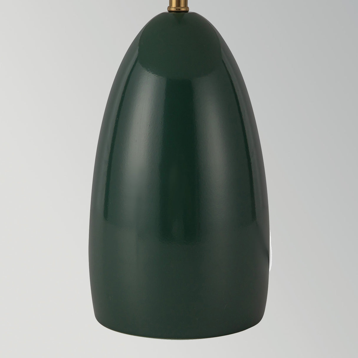 Poppy Medium Table Lamp - Pine Green