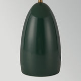 Poppy Medium Table Lamp - Pine Green