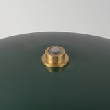 Poppy Medium Table Lamp - Pine Green