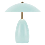 Poppy Small Table Lamp - Cerulean Light Blue