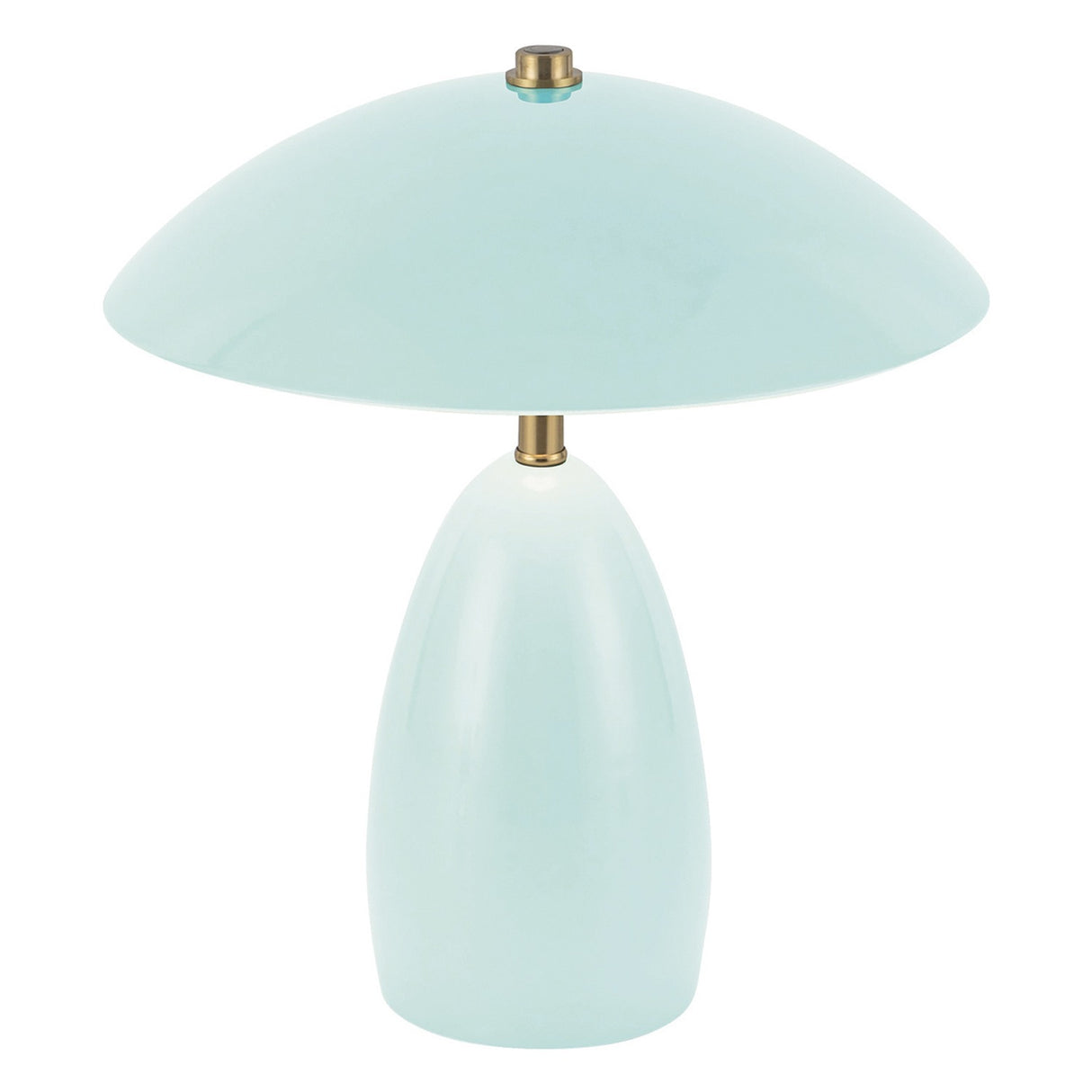 Poppy Small Table Lamp - Cerulean Light Blue