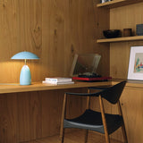 Poppy Small Table Lamp - Cerulean Light Blue