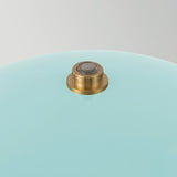 Poppy Small Table Lamp - Cerulean Light Blue