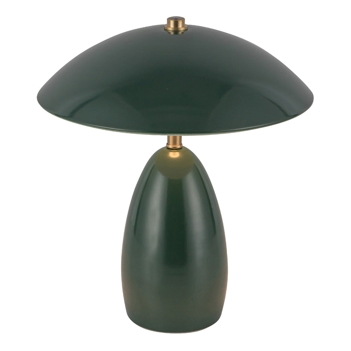 Poppy Small Table Lamp - Pine Green