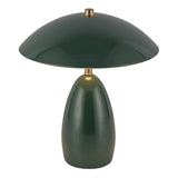 Poppy Small Table Lamp - Pine Green