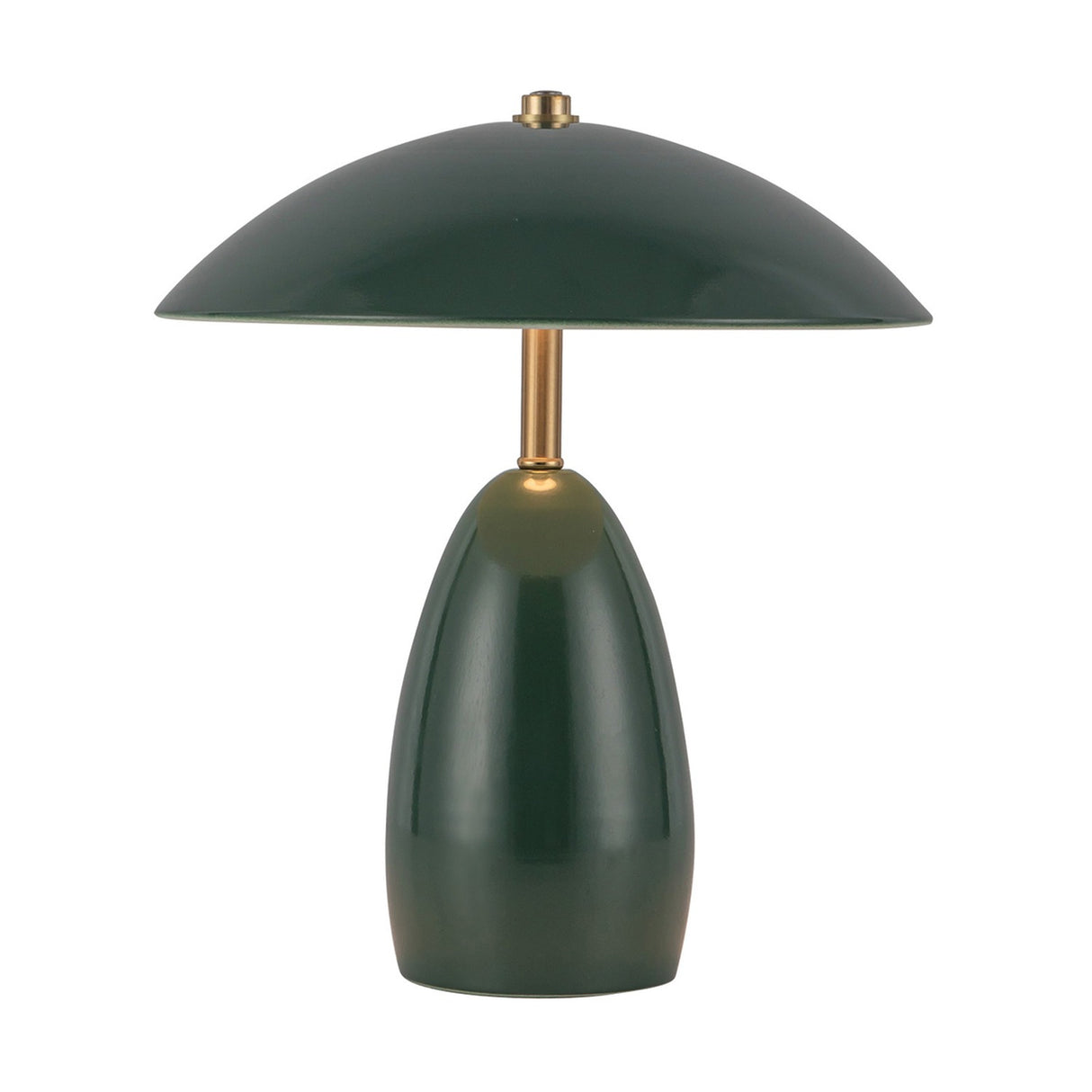 Poppy Small Table Lamp - Pine Green