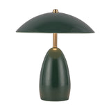 Poppy Small Table Lamp - Pine Green