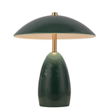 Poppy Small Table Lamp - Pine Green
