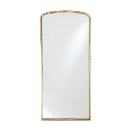 Almora Arched Full Length Mirror - Antique Brass - 176cm