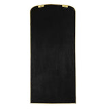 Almora Arched Full Length Mirror - Antique Brass - 176cm, styled view 4