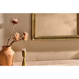Almora Large Arched Wall Mirror - Antique Brass