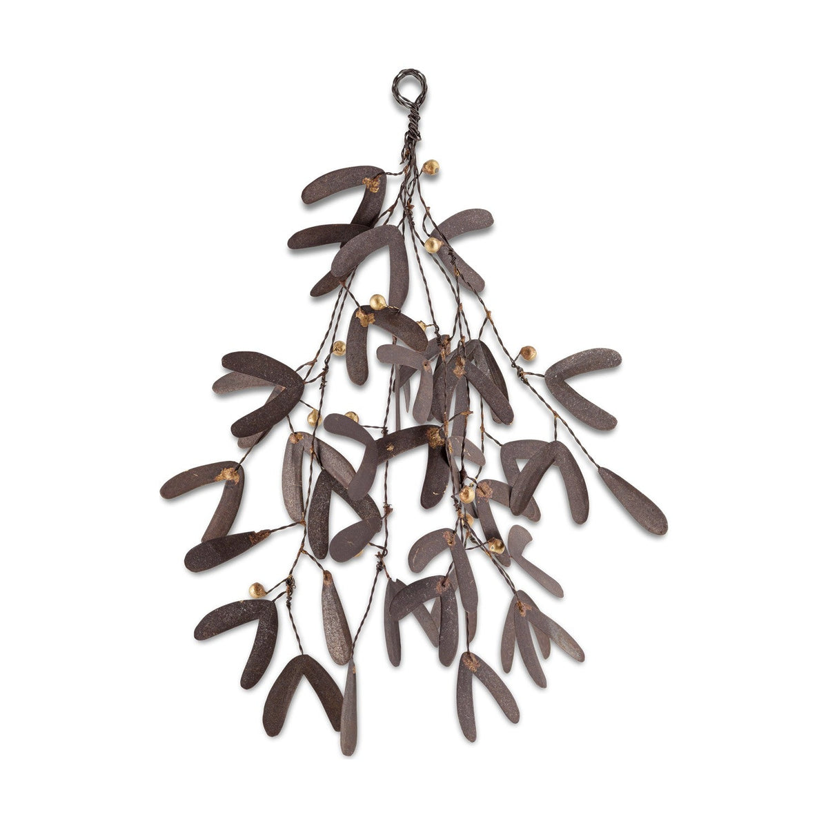 Avni Mistletoe Decoration - Antique Brass