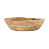 Adar Mango Wood Serving Bowl - Natural