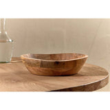 Adar Mango Wood Serving Bowl - Natural