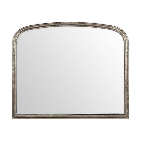 Almora Small Arched Wall Mirror - Antique Nickel
