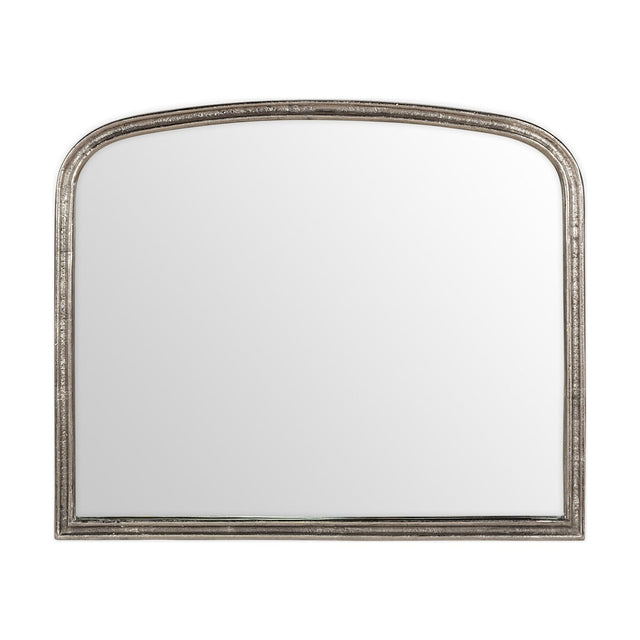 Almora Small Arched Wall Mirror - Antique Nickel