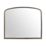 Almora Large Arched Wall Mirror - Antique Nickel