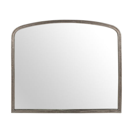 Almora Large Arched Wall Mirror - Antique Nickel