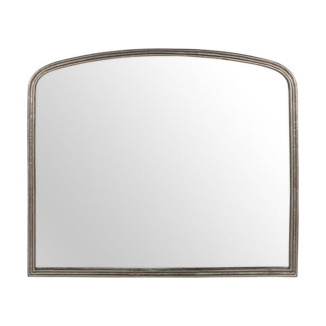 Almora Large Arched Wall Mirror - Antique Nickel