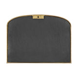 Almora Extra Small Arched Wall Mirror - Antique Brass