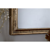 Almora Extra Small Arched Wall Mirror - Antique Brass