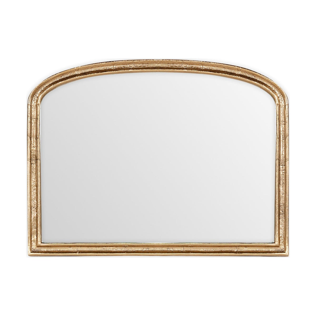 Almora Extra Small Arched Wall Mirror - Antique Brass