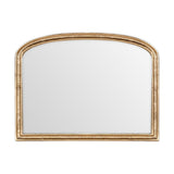 Almora Extra Small Arched Wall Mirror - Antique Brass