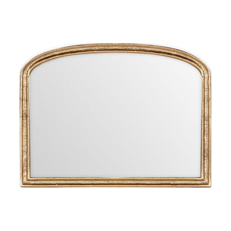 Almora Extra Small Arched Wall Mirror - Antique Brass