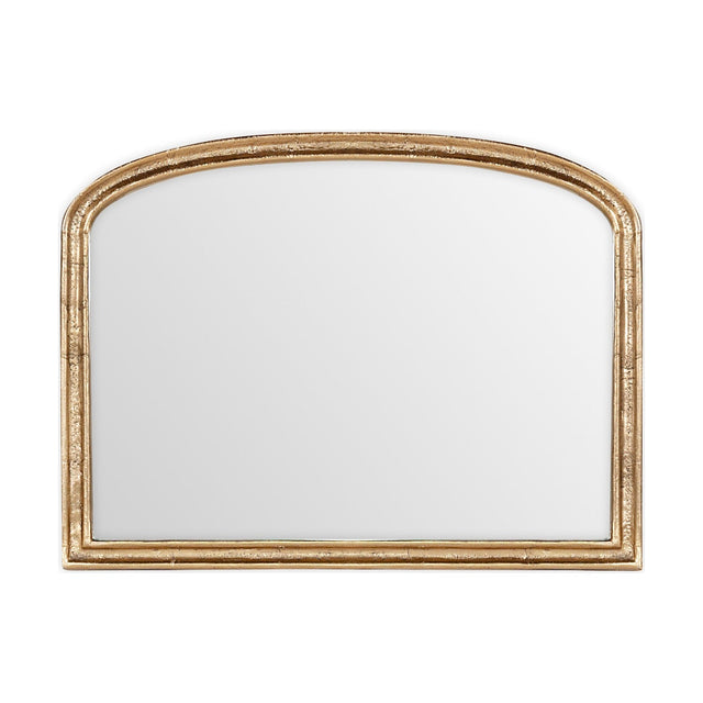 Almora Extra Small Arched Wall Mirror - Antique Brass