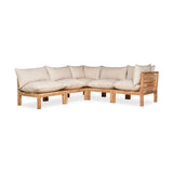 Anbarasi Acacia Modular Corner Garden Sofa - Natural