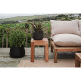 Anbarasi Acacia Slatted Garden Side Table - Natural