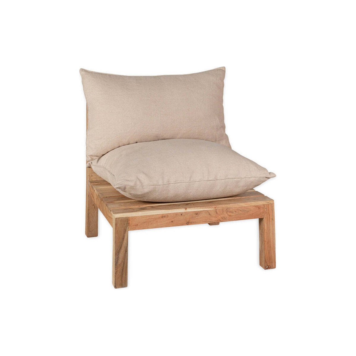 Anbarasi Acacia Modular Garden Sofa - Natural