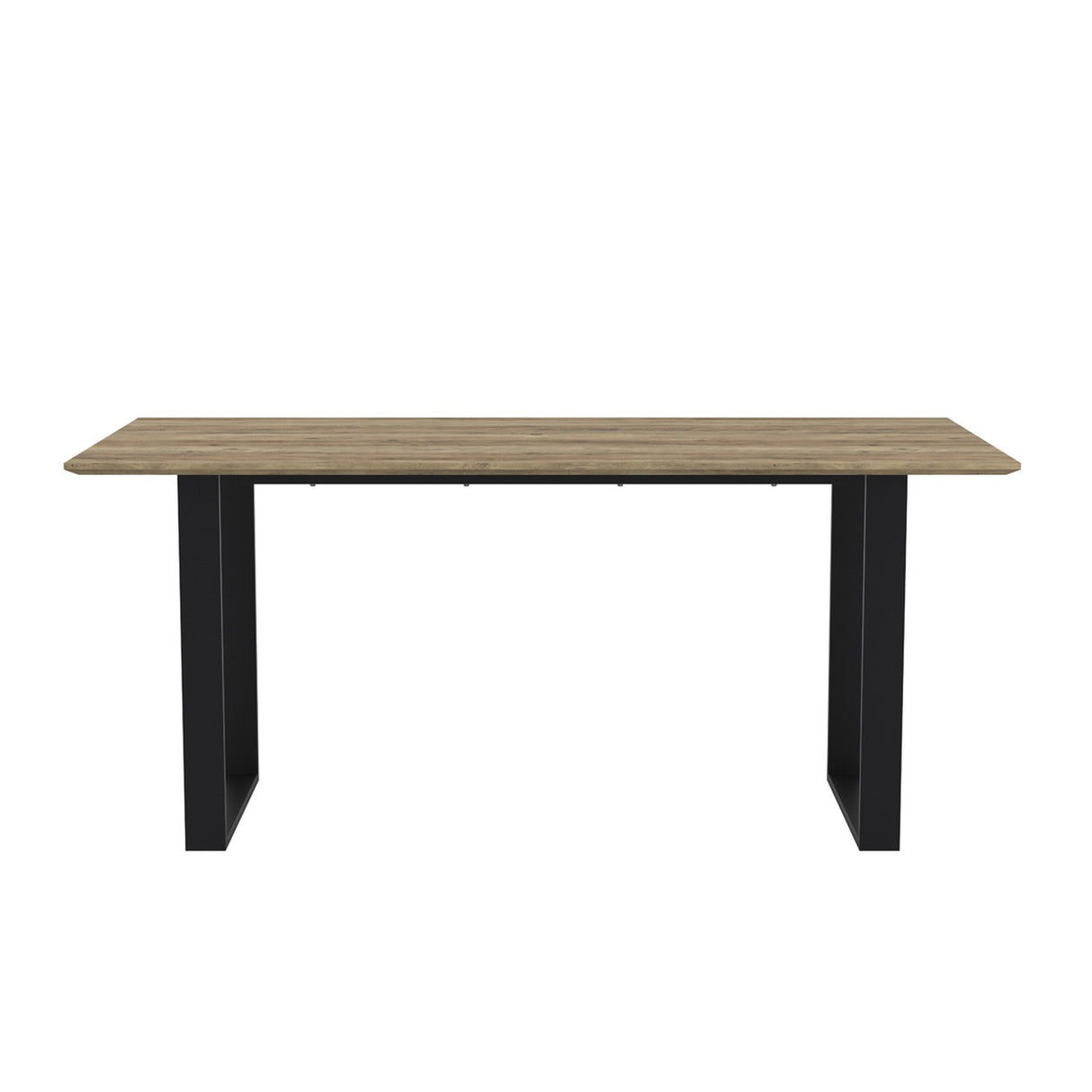 Antibes Dining Table - Russet with Black