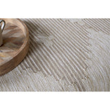 Aranya Upholstered Ottoman - Natural