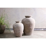 Brolvorne Large Clay Urn Planter - Antique Grey