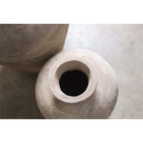 Brolvorne Large Clay Urn Planter - Antique Grey