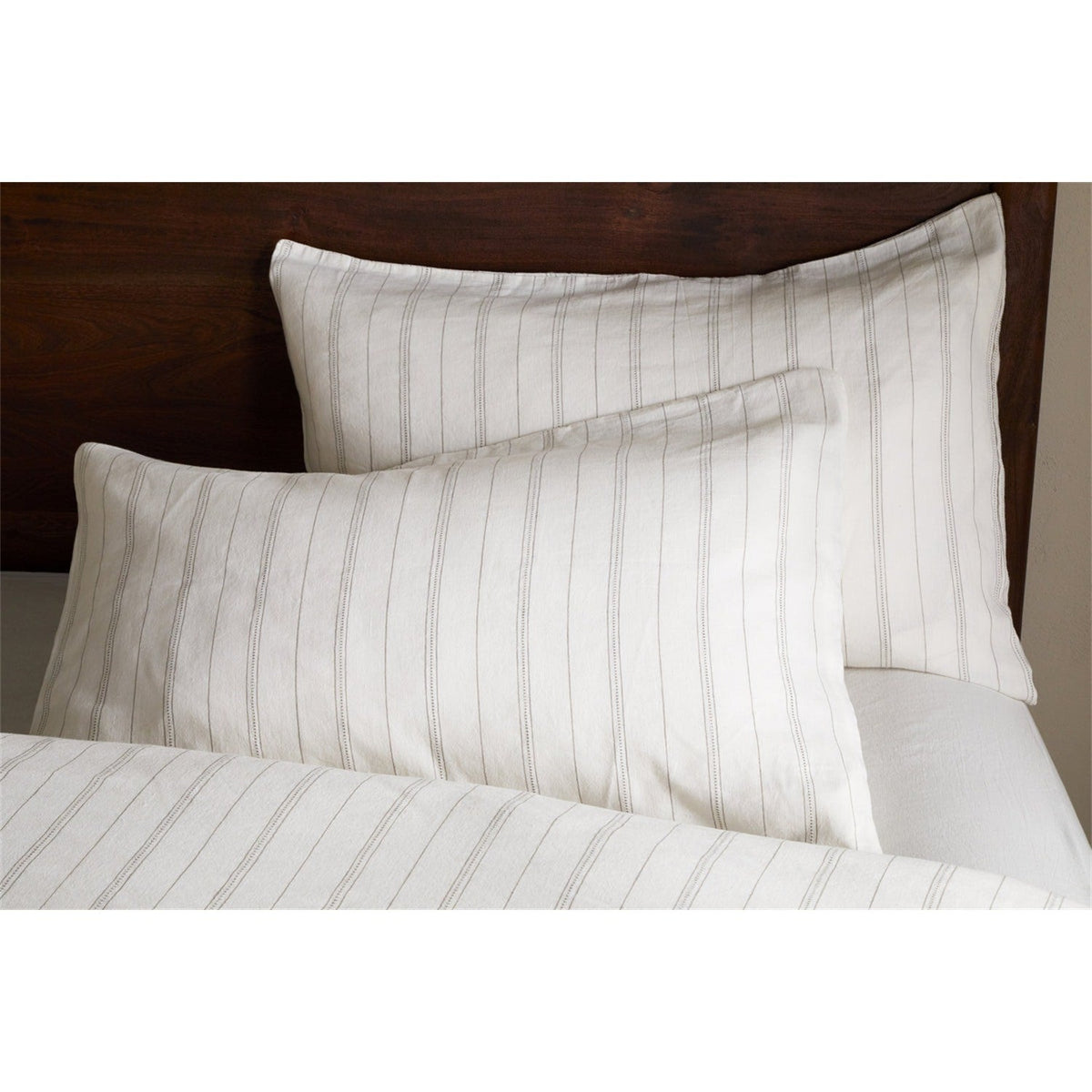Anta Hemp & Cotton Pillowcases - Sage Green - Set of 2