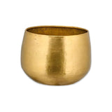 Atsu Large Brass Planter - Antique Brass