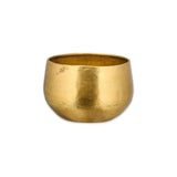 Atsu Large Brass Planter - Antique Brass
