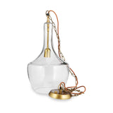Agatarla Small Recycled Glass Pendant Light - Clear