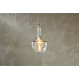 Agatarla Small Recycled Glass Pendant Light - Clear