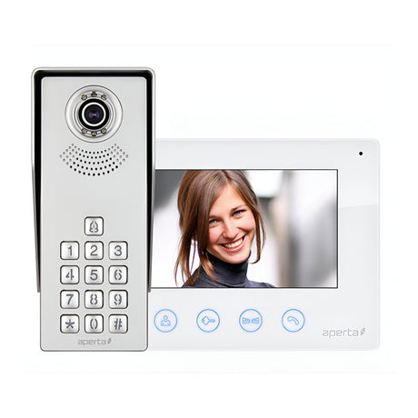 Colour Video Door KP Kit (White MON)