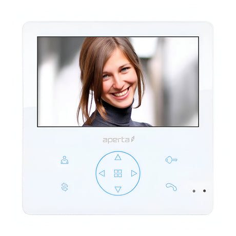 Colour Video Door Monitor - White