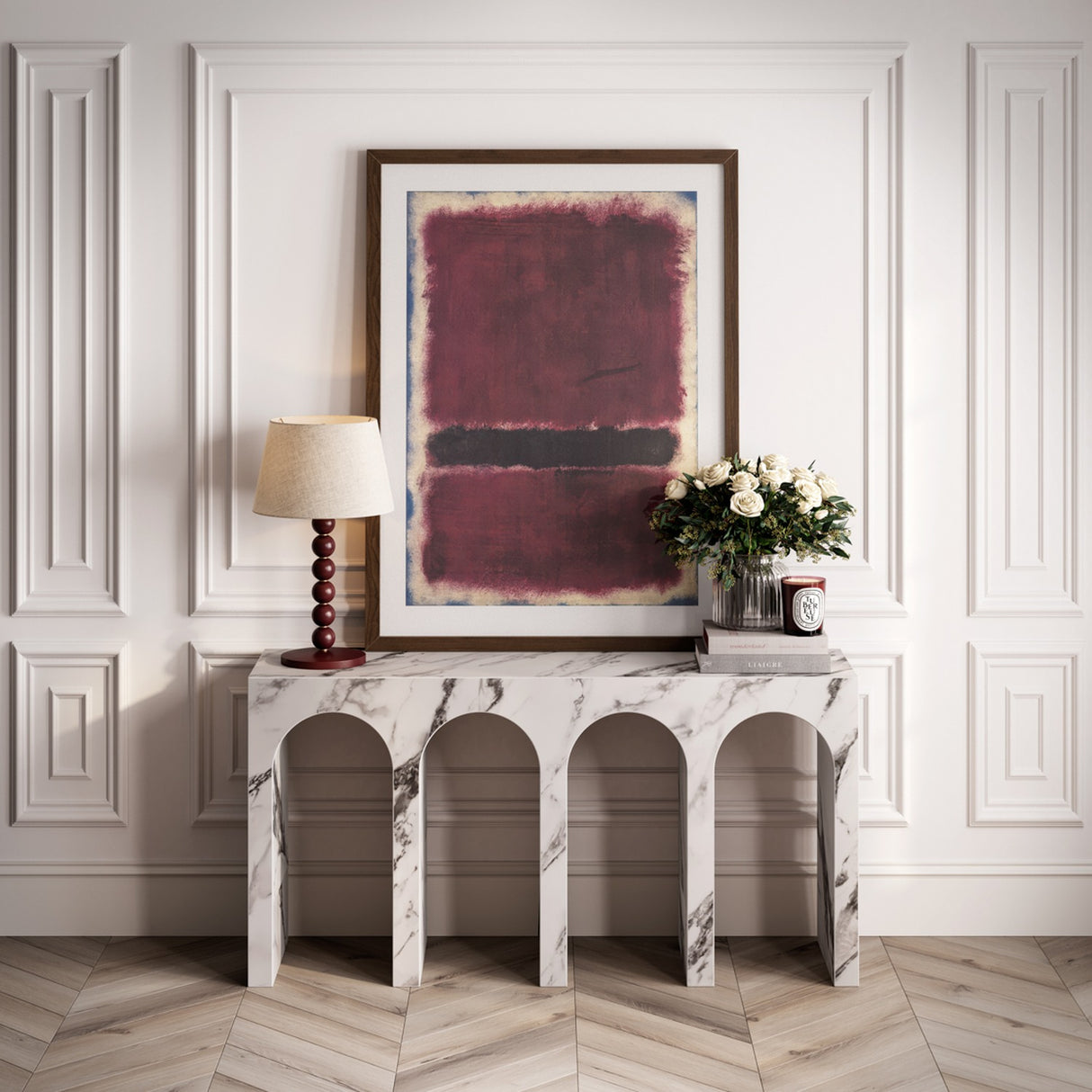 Archie Console Table - Calacatta