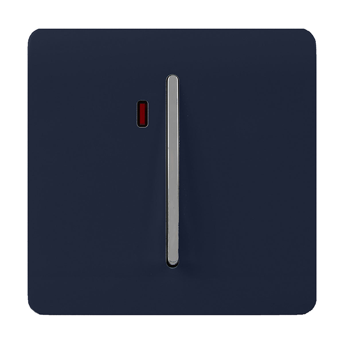1 Gang Double 20A Light Switch - Navy Blue