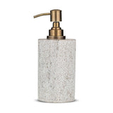 Asana Marble Soap Dispenser - Grey