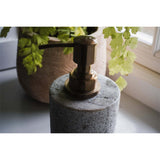 Asana Marble Soap Dispenser - Grey