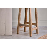 Ambi Tall Mango Wood Stool - Natural