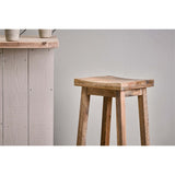 Ambi Tall Mango Wood Stool - Natural