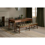 Anbu Small Acacia Dining Table - Washed Walnut